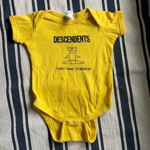 Descendents “I don’t want to grow up” Onesie